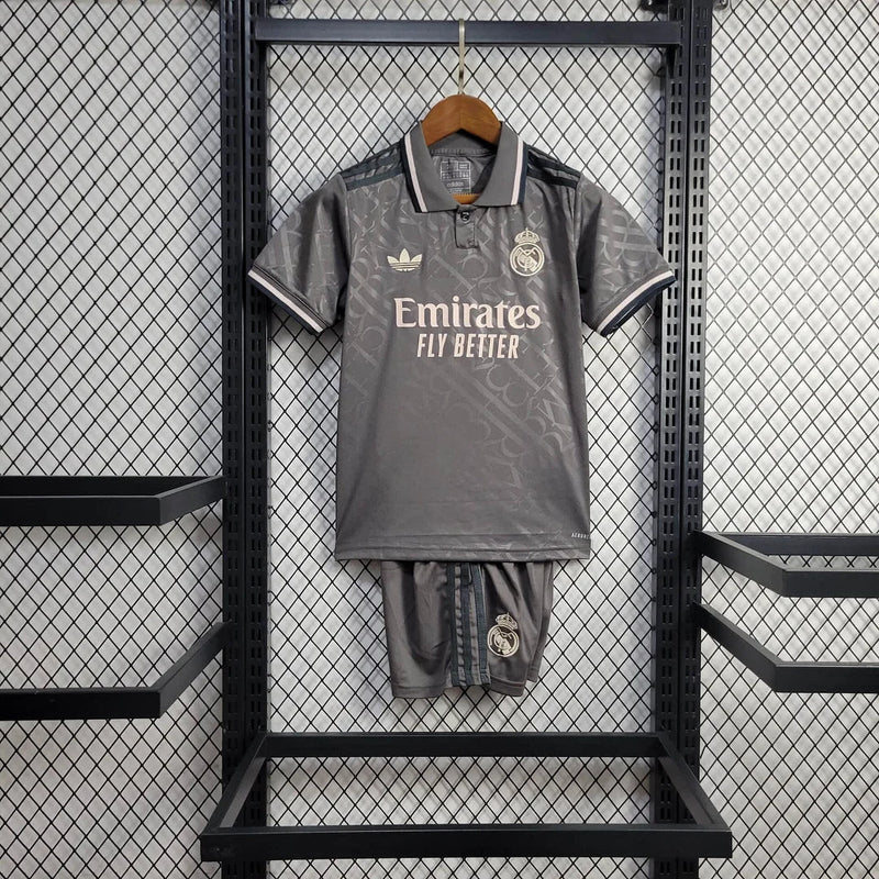 2024/2025 Kids Real Madrid Third Football Shirt image 1