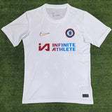 24-25 Chelsea White Casual style Training shirts 1/2
