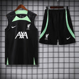 2023/2024 Liverpool Black Pre-Match Training Set image 1