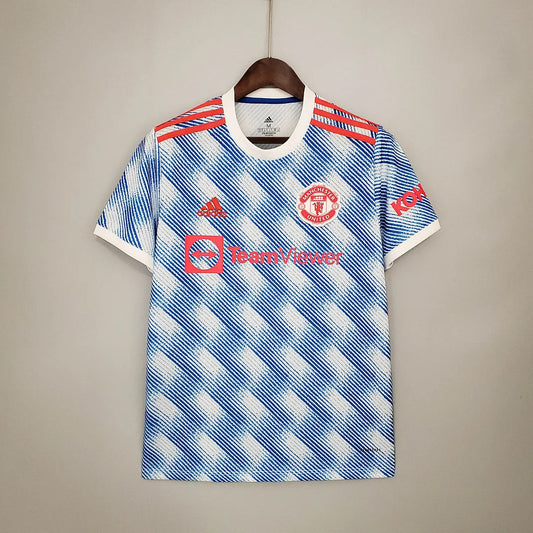 Manchester United Football Shirt Away 2021/2022 Retro