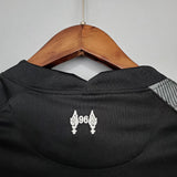 2021/2022 Retro Liverpool Black Goalkeeper Football Shirt image 4