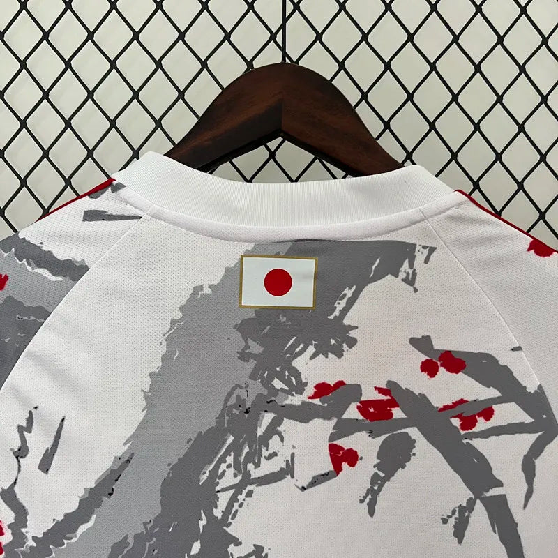 Maillot de football édition spéciale pour fans du Japon 2023-24 blanc gris