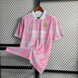 2023/2024 Real Madrid Pink Chinese Dragon Football Shirt image 3