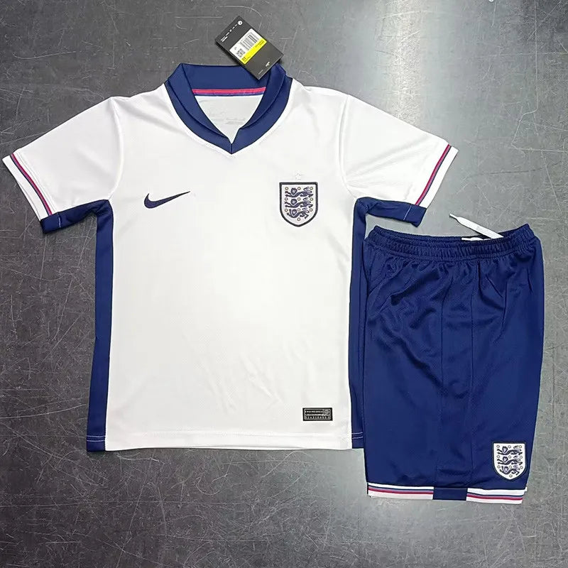 24-25 England Home Kids Soccer Jersey