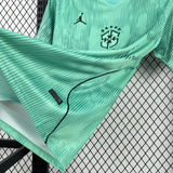 2026 Brazil Mint Waves World Cup Football Shirt image 3