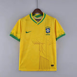 2022 Brazil Classic Yellow Football Shirt image 1