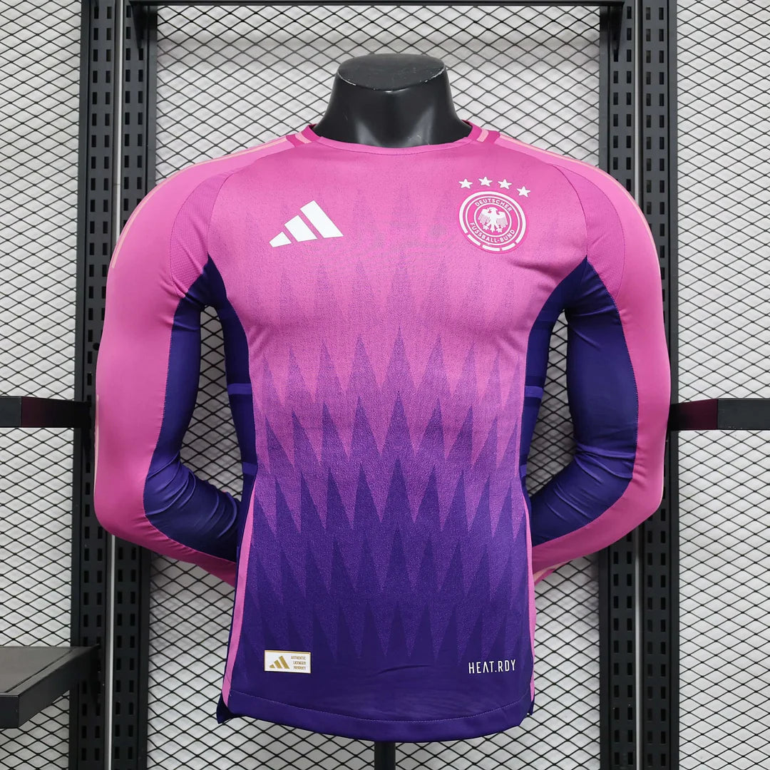 2024 Germany Away Long Sleeve Player Version Football Shirt image 1
