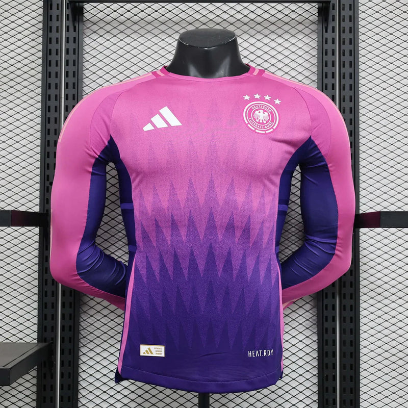 2024 Germany Away Long Sleeve Player Version Football Shirt image 1