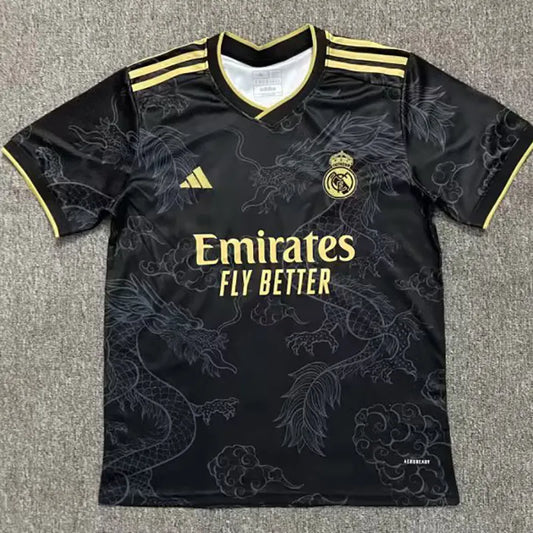 Maillots d'entraînement pour fans RMA Black Special Edition 2023