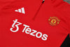 2025/2026 Manchester United Half-Pull Red Tracksuit