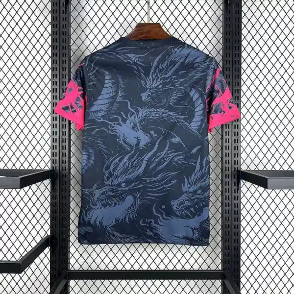 2025/2026 Barcelona Dark Pink Dragon Special Edition Football Shirt image 2