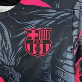 2025/2026 Barcelona Dark Pink Dragon Special Edition Football Shirt image 4