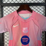 2025/2026 Kids Barcelona Pink Special Edition Football Shirt image 3