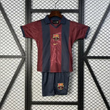 2000/2001 Kids Barcelona x Travis Scott Skeleton Retro Football Shirt image 1