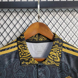 2023/2024 Real Madrid Black Gold Monogram Special Edition Football Shirt image 9