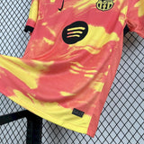 2025/2026 Barcelona Coral Yellow Abstract Special Edition Football Shirt image 6