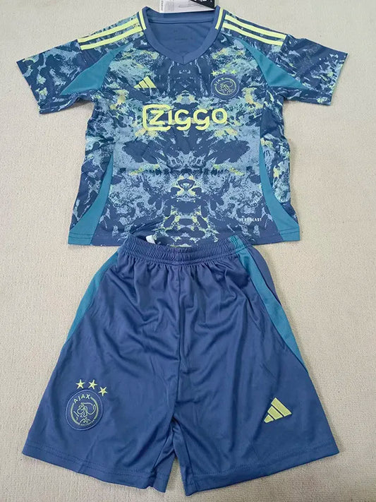 24-25 Ajax Away Kids Soccer Jersey