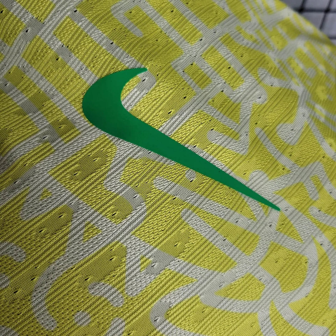 2024 Brazil Home Player Version Football Shirt image 4