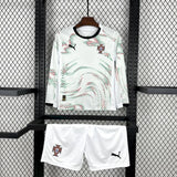 2025 Portugal Long Sleeve Away Football Shirt - Kids image 1