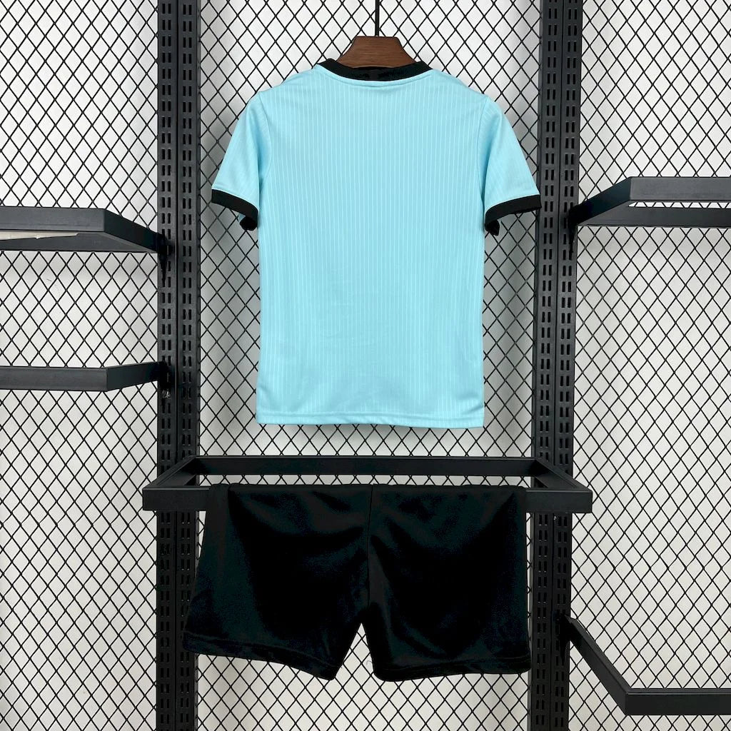 2025/2026 Kids Germany Blue 125th Anniversary Football Kit image 2