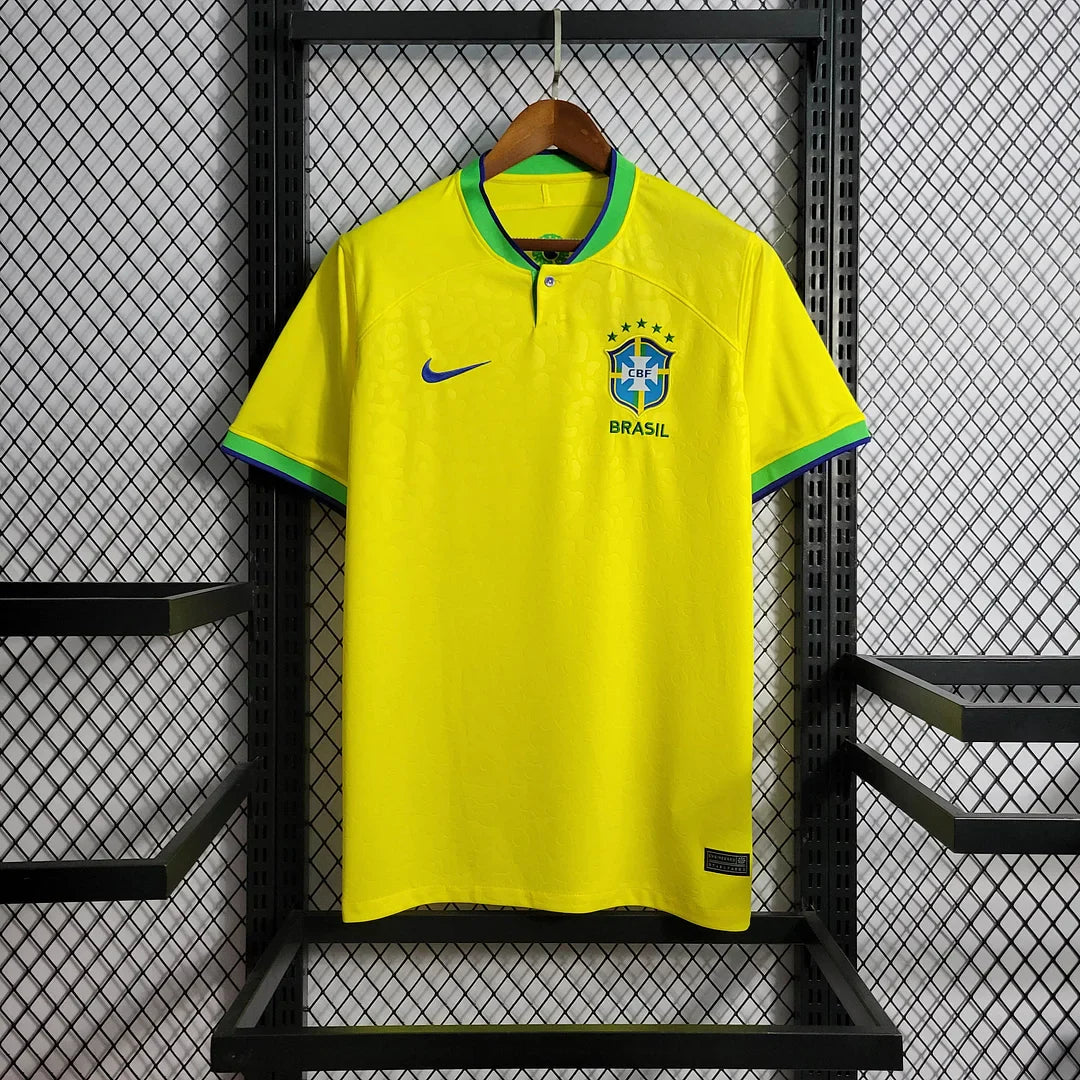 2022 Brazil World Cup Home Football Shirt image 1