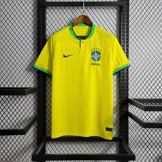 2022 Brazil World Cup Home Football Shirt image 1