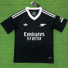 24-25 Arsenal Black Goalkeeper Fans Soccer Jersey