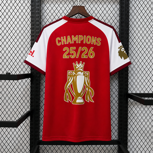 2026/2027 Arsenal Champions Cup Print Home Football Shirt image 1