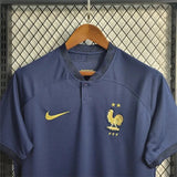2022 France Home World Cup Football Shirt image 3