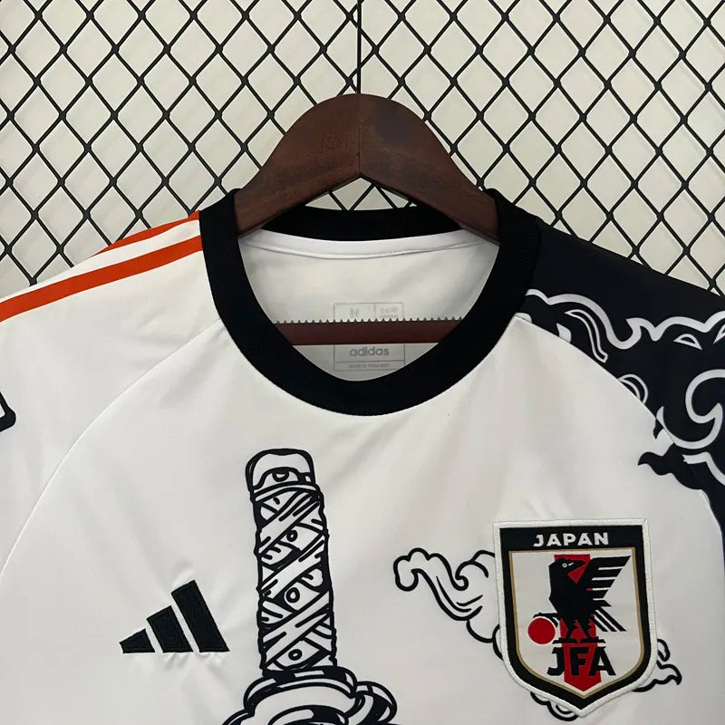 Maillot de football blanc édition spéciale 2024 du Japon pour les fans