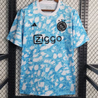 Maillots d'entraînement bleu et blanc AJax 2023