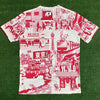 23-24 Edo Japan Special Edition Red Fans Soccer Jersey
