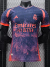 Maillot de football édition spéciale joueur RMA noir rose 24-25