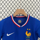 2024 Kids France Home Football Shirt image 3