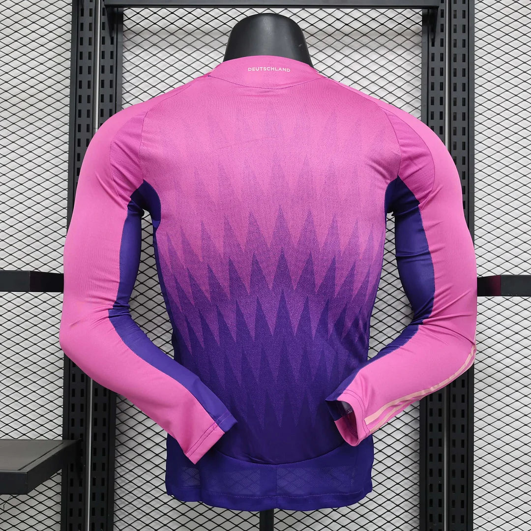 2024 Germany Away Long Sleeve Player Version Football Shirt image 2