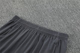 2025/2026 Arsenal Half-Pull Black Grey Tracksuit