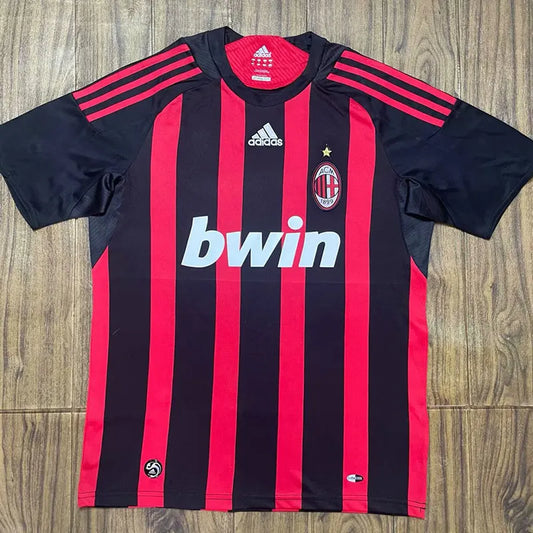 2008-2009 AC Milan Home Retro Soccer Jersey