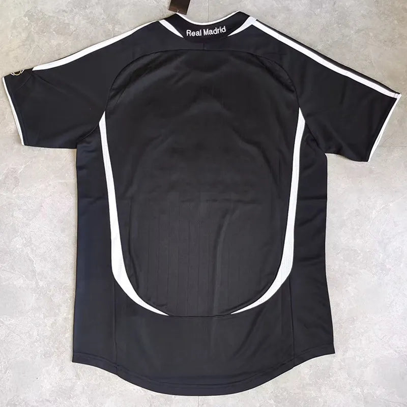 2006-2007 RMA Black Retro Soccer Jersey