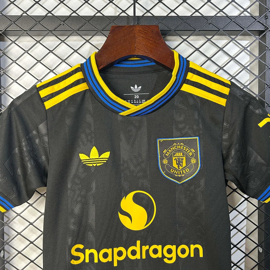 2025/2026 Manchester United Third Football Shirt Kids