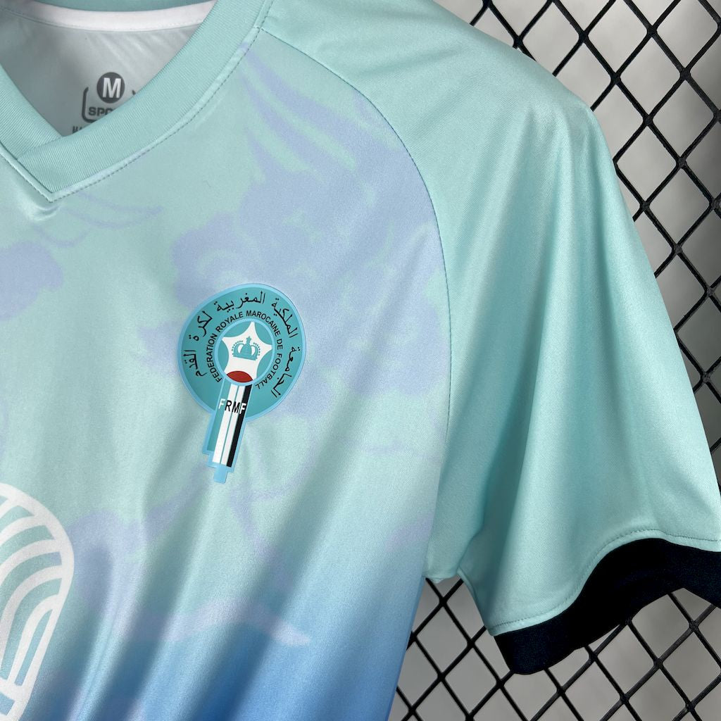 Morocco Blue Desert Special Edition Football Shirt image 3