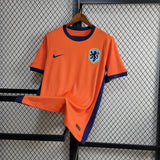 2024 Netherlands Home Football Shirt image 3