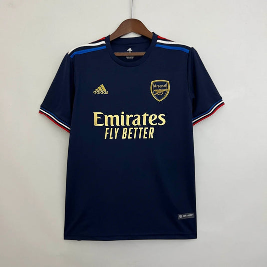 2023 Arsenal French Special Edition Blue Football Shirt image 1
