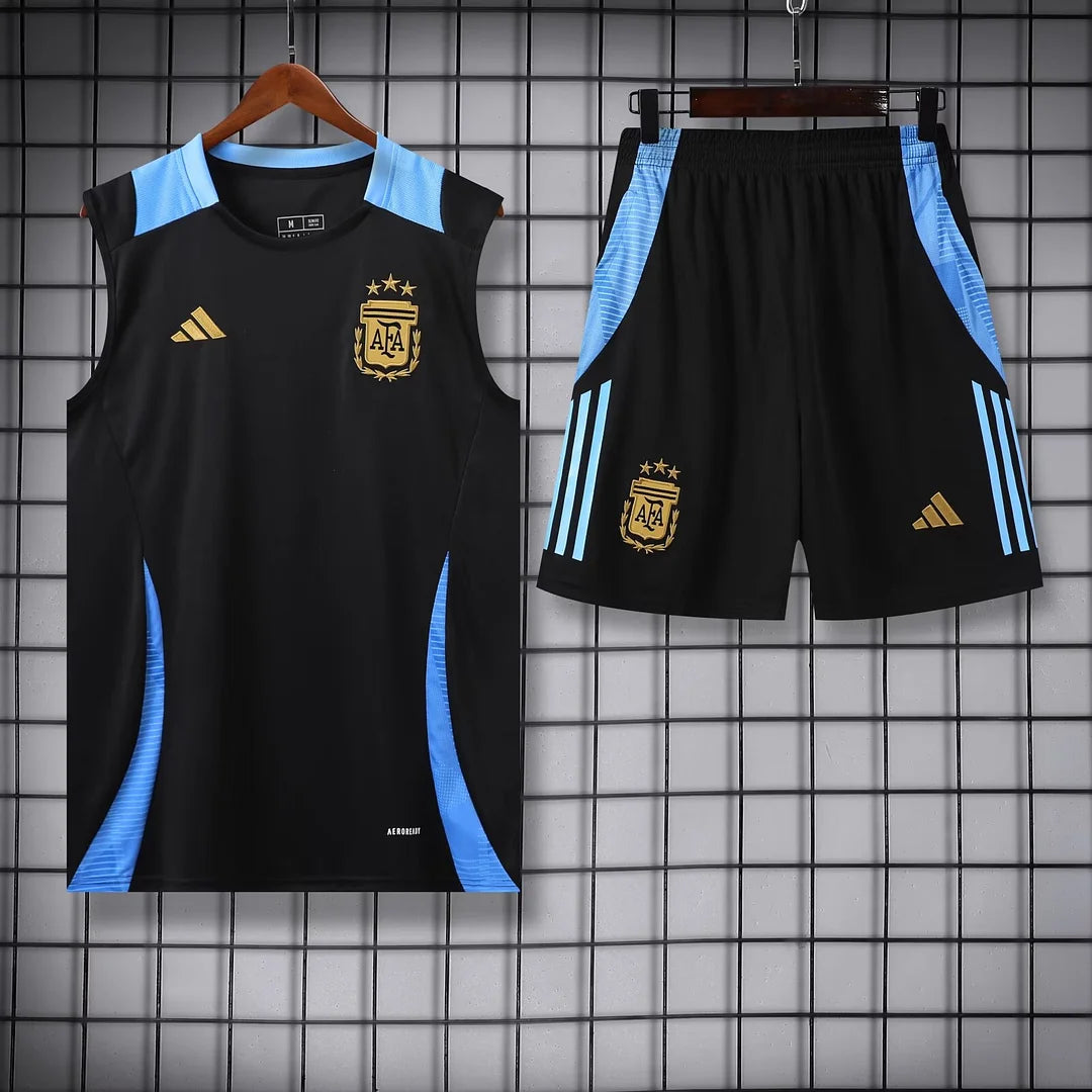 2024 Argentina Black Pre-Match Training Set image 1