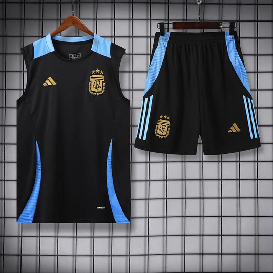 2024 Argentina Black Pre-Match Training Set image 1