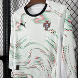 2025 Portugal Long Sleeve Away Football Shirt - Kids image 5