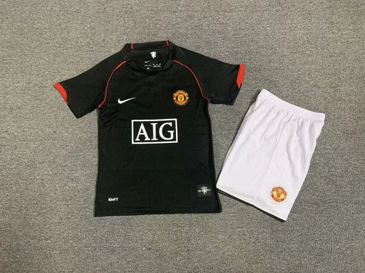 2007/2008 Manchester United Retro Third Away Football Shirt - Kids
