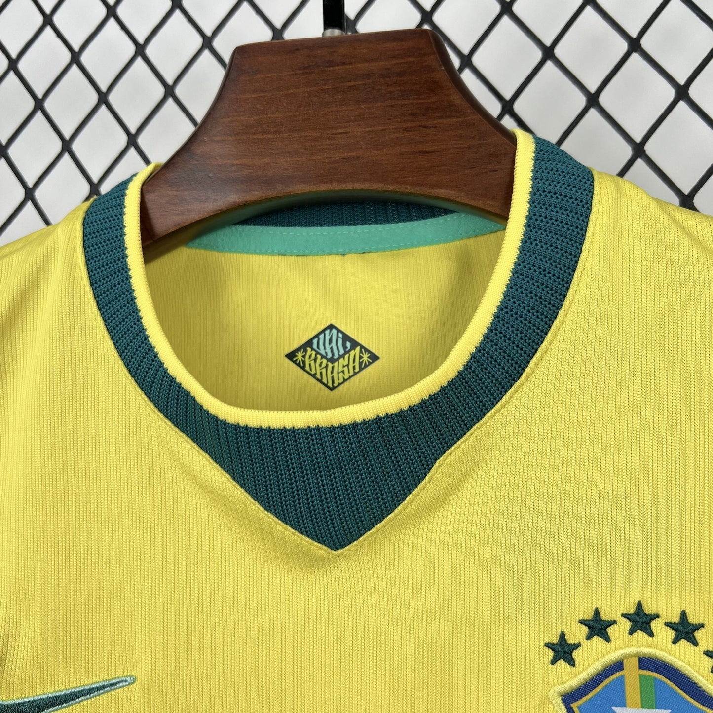 2026 Kids Brazil Home World Cup Football Shirt image 4
