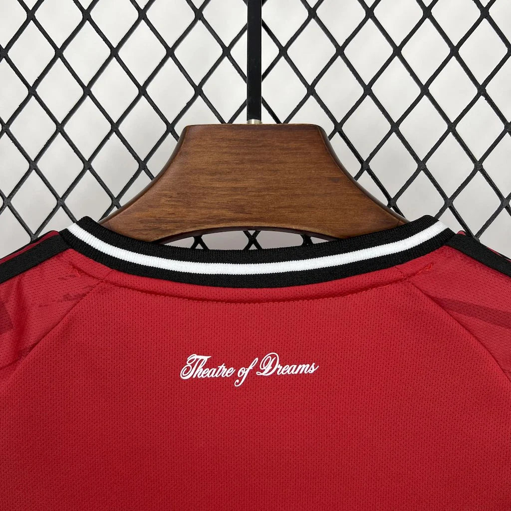 2025/2026 Manchester United Home Football Shirt Kids