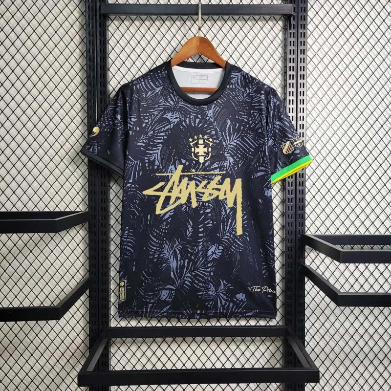 Stussy x Brazil The Prince Limited Edition Football Shirt image 1