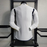 2023/2024 Real Madrid Home Long Sleeve Football Shirt image 2